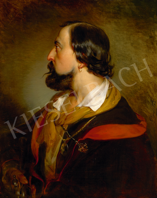 Borsos, József - Portrait of a Man, 1845 | 70th auction auction / 234 Lot