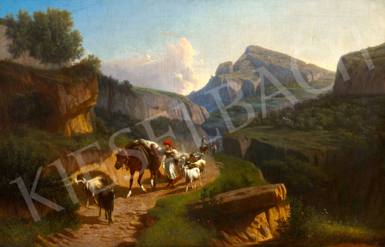 Markó, András - Italian Landscape, 1820 | 70th auction auction / 236 Lot