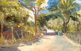 Berény, Róbert - Tahitótfalu (Sunlit Garden), 1902 