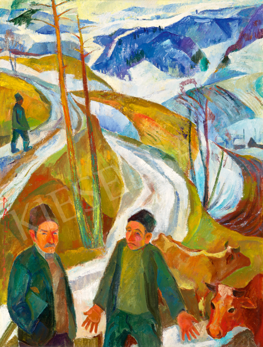  Páll, Lajos - Snowmelt in Transylvania, 1993 | 70th auction auction / 244 Lot