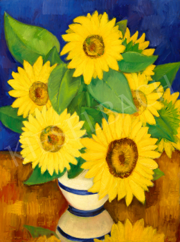  Fülöp, Antal Andor - Sunflowers, 1946 
