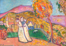  Iványi Grünwald, Béla - Autumn in Nagybánya, c. 1905 