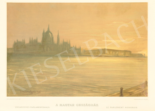 Gróf Edelsheim-Gyulai, Lipót - Lights over the Danube (Hungarian Parliament) | 70th auction auction / 132 Lot