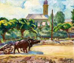 Ziffer Sándor - Nagybányai tavasz, 1958 