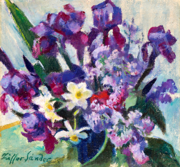 Ziffer, Sándor - Still-Life with Irises 