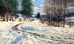  Olgyai, Viktor - Winter landscape 