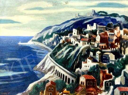 For sale  Duray, Tibor - Seaside city 's painting