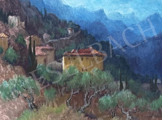 For sale Kapicz, Margit (Derzsi Sándorné) - Among the Tuscan mountains 's painting