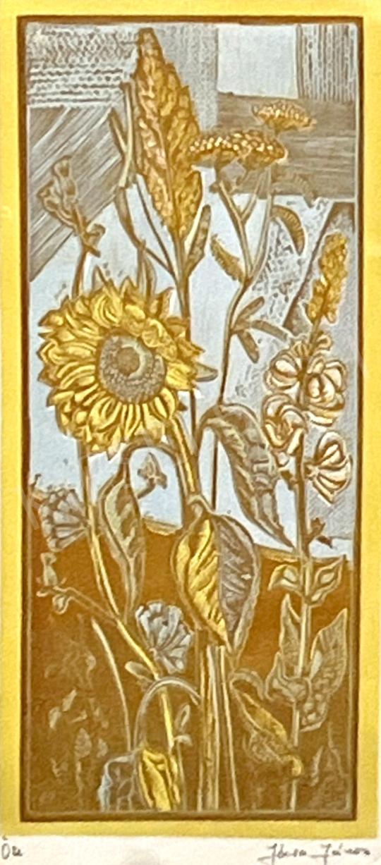 For sale  Józsa, János - Sunflowers (Autumn) 's painting