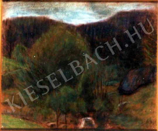 Nagy, István - Transylvanian Landscape, 1910 painting