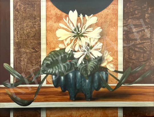  Korga, György - Shadow lily painting