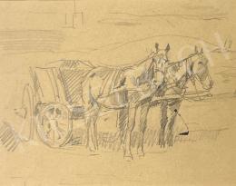 Unknown painter - Horse carriage 