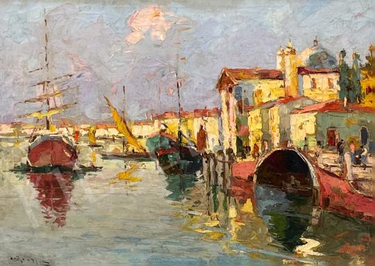  Négely, Rudolf - Venice painting