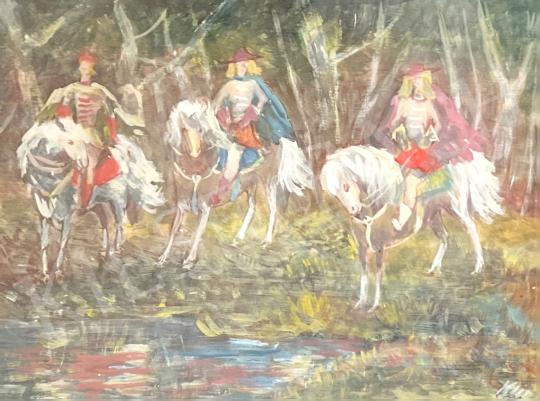 For sale Klie, Zoltán - Hussars 's painting