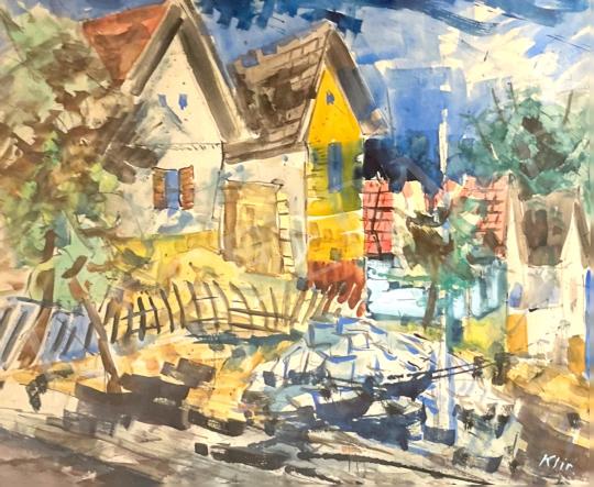 For sale Klie, Zoltán - Row of houses 's painting