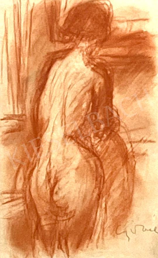  Czóbel, Béla - Female nude painting