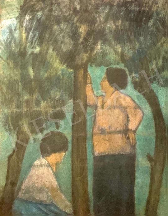 Nagy, István -  Fruit pickers painting