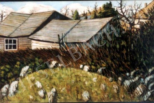 Nagy, István - Backyard painting