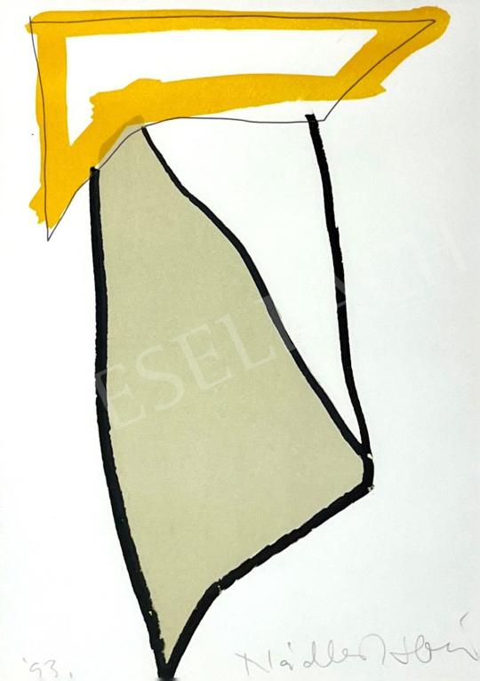 For sale  Nádler, István - Composition, 1993 's painting