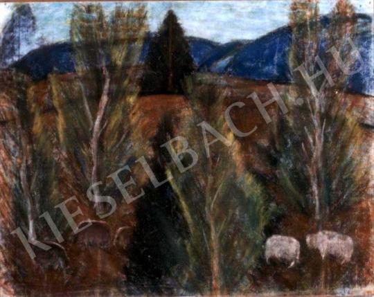 Nagy, István - Landscape in the Bakony Mountains painting