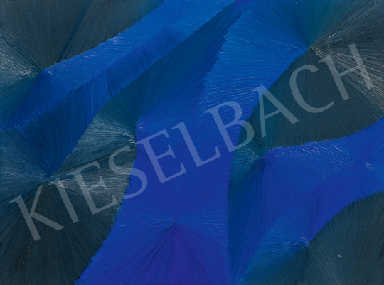Bernát András - Kék reflexek (Tértanulmány No. 224), 2014 | 2. Háború Utáni és Kortárs Művek Aukciója aukció / 23 tétel
