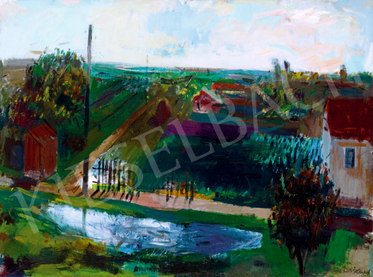 Lakner, László - Landscape (Lights after Rainfall), 1956 | 2. Postwar and Contemporary Auction auction / 34 Lot