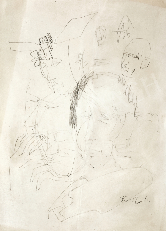 Kondor, Béla - Faces in the Sky | 2. Postwar and Contemporary Auction auction / 42 Lot