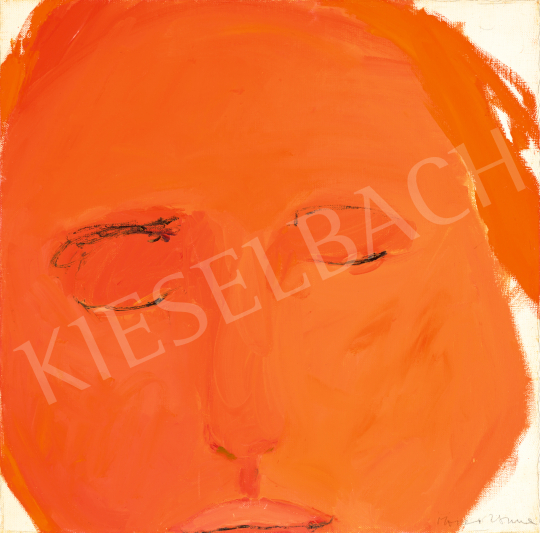  Moizer Zsuzsa - Női arc (Napfény), 2004 | 2. Háború Utáni és Kortárs Művek Aukciója aukció / 74 tétel