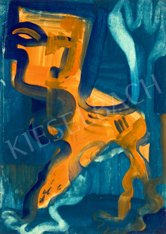 Bán Béla - Tintalény, 1947 | 2. Háború Utáni és Kortárs Művek Aukciója aukció / 81 tétel