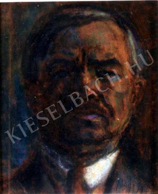 Nagy, István - Self-Portrait painting
