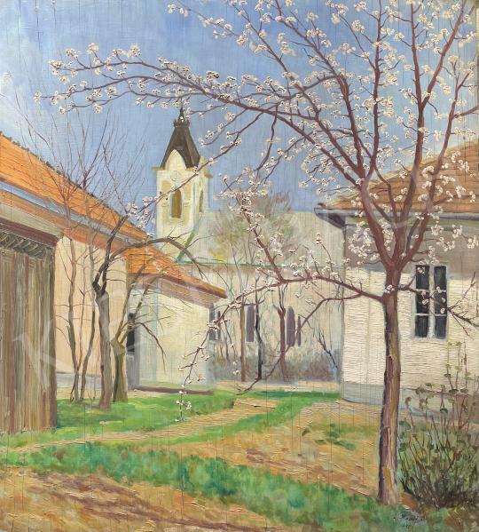 For sale  Proday, Lajos (Próder Lajos) - Spring Blossom, (Homage to Géza Bornemisza), 1932  's painting