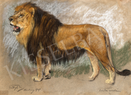  Vastagh, Géza - Lion, 1909 