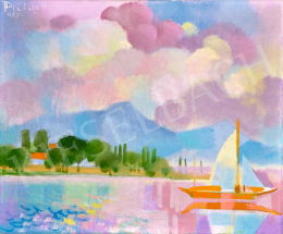  Pleidell, János - Sailboat on Lake Balaton, 1987 