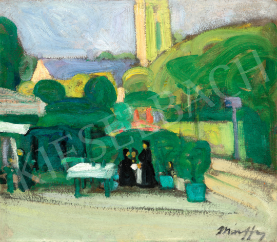  Márffy Ödön - Meudoni utcarészlet, 1906 | 71. Tavaszi aukció aukció / 50 tétel