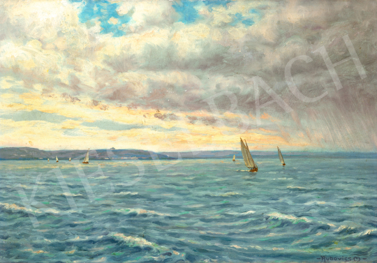 Rubovics, Márk - Sailboats on Lake Balaton | 71st Spring auction auction / 51 Lot