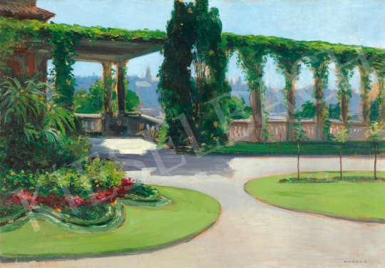  Markó, Ernő - Castle Garden Bazaar (Budapest), c. 1930 | 71st Spring auction auction / 63 Lot