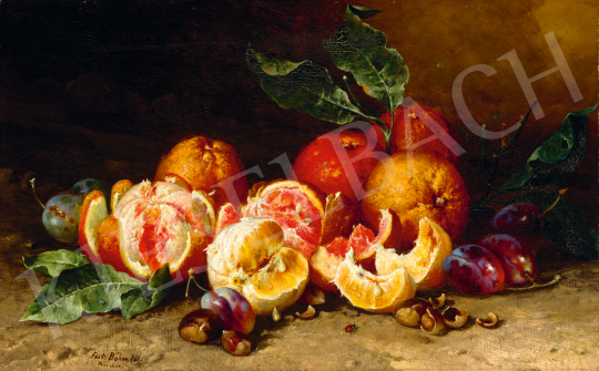 Böhm, Pál - Still Life with Oranges (Autumn) | 71st Spring auction auction / 66 Lot