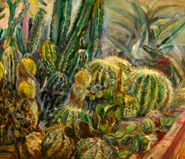  Kernstok Károly - Kaktuszok (Télikert), 1924 körül 