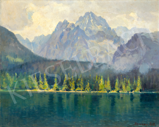  Bosznay, István - Tarn in the High Tatras, 1912 | 71st Spring auction auction / 69 Lot