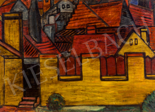  Barcsay, Jenő - Rooftops of Szentendre, 1930s | 71st Spring auction auction / 112 Lot