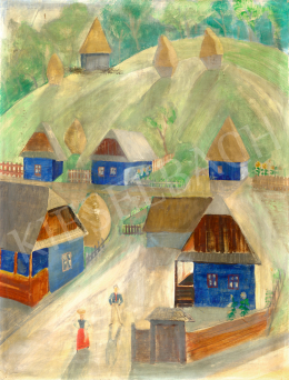 Gáborjáni Szabó, Kálmán - Encounter (Transylvanian Landscape), 1930s 