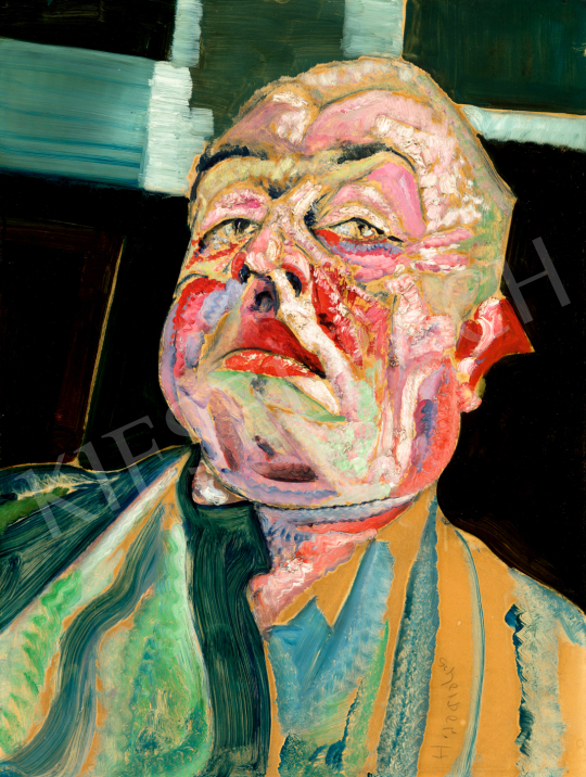  Scheiber, Hugó - Self-Portrait, c. 1922 | 71st Spring auction auction / 129 Lot