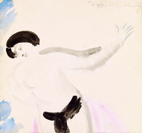 Vaszary, János - Dancer (Paris), 1927 | 71st Spring auction auction / 135 Lot