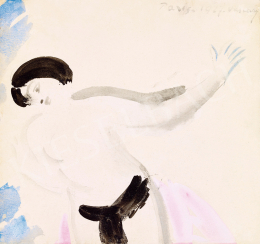  Vaszary János - Táncosnő (Párizs), 1927 