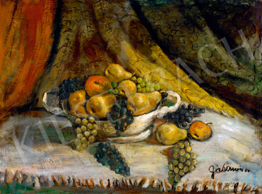  Gábor, Móric - Still Life Between Drapes, c. 1930 | 71st Spring auction auction / 146 Lot