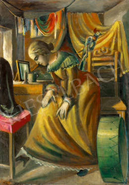 Kohán, György - Dressing Room of a Travelling Circus, 1930s 