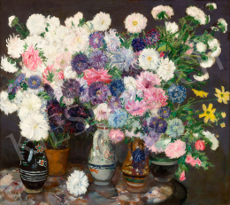  Csók, István - Still Life with Flowers 