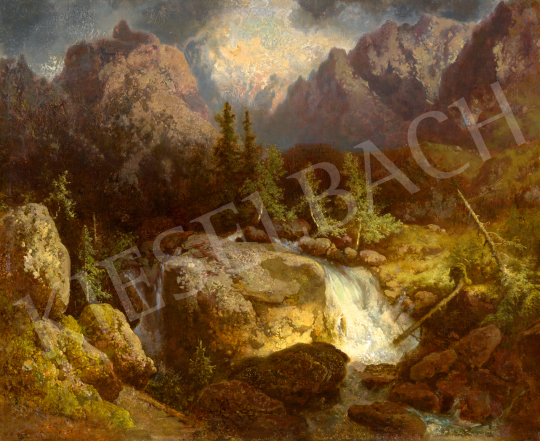 Brodszky, Sándor - Stream in the High Tatras | 71st Spring auction auction / 181 Lot