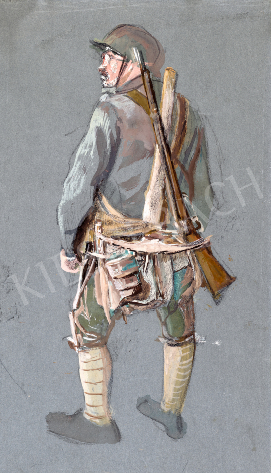  Mednyánszky, László - Soldier | 71st Spring auction auction / 183 Lot