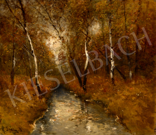 K. Spányi, Béla - Forest Stream | 71st Spring auction auction / 184 Lot